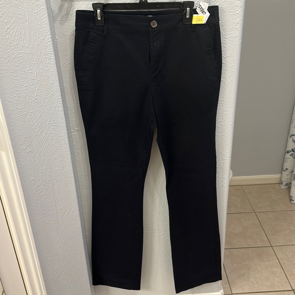 Old Navy Black Khaki Pants